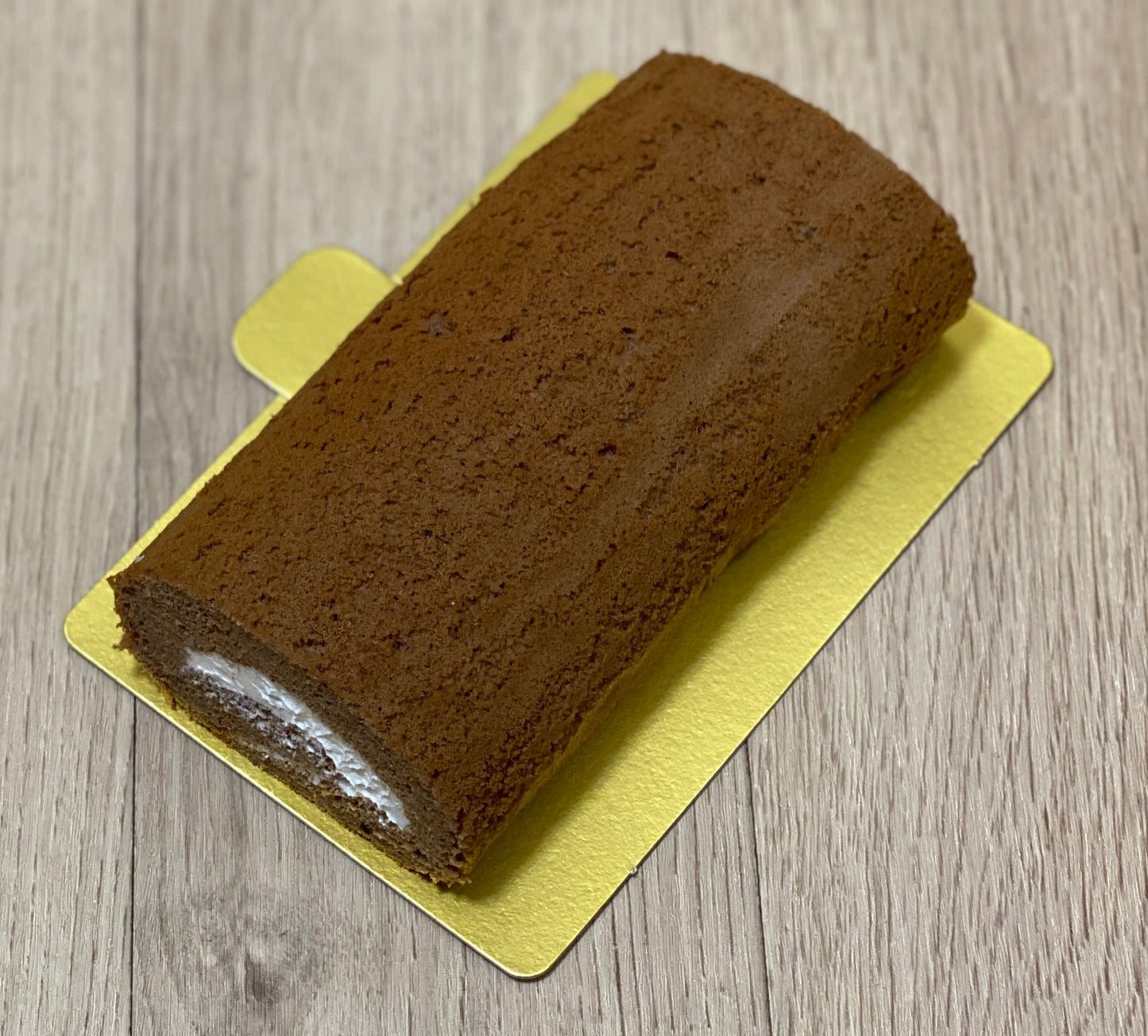 無農薬米粉のキャロブロールケーキ 犬猫対応