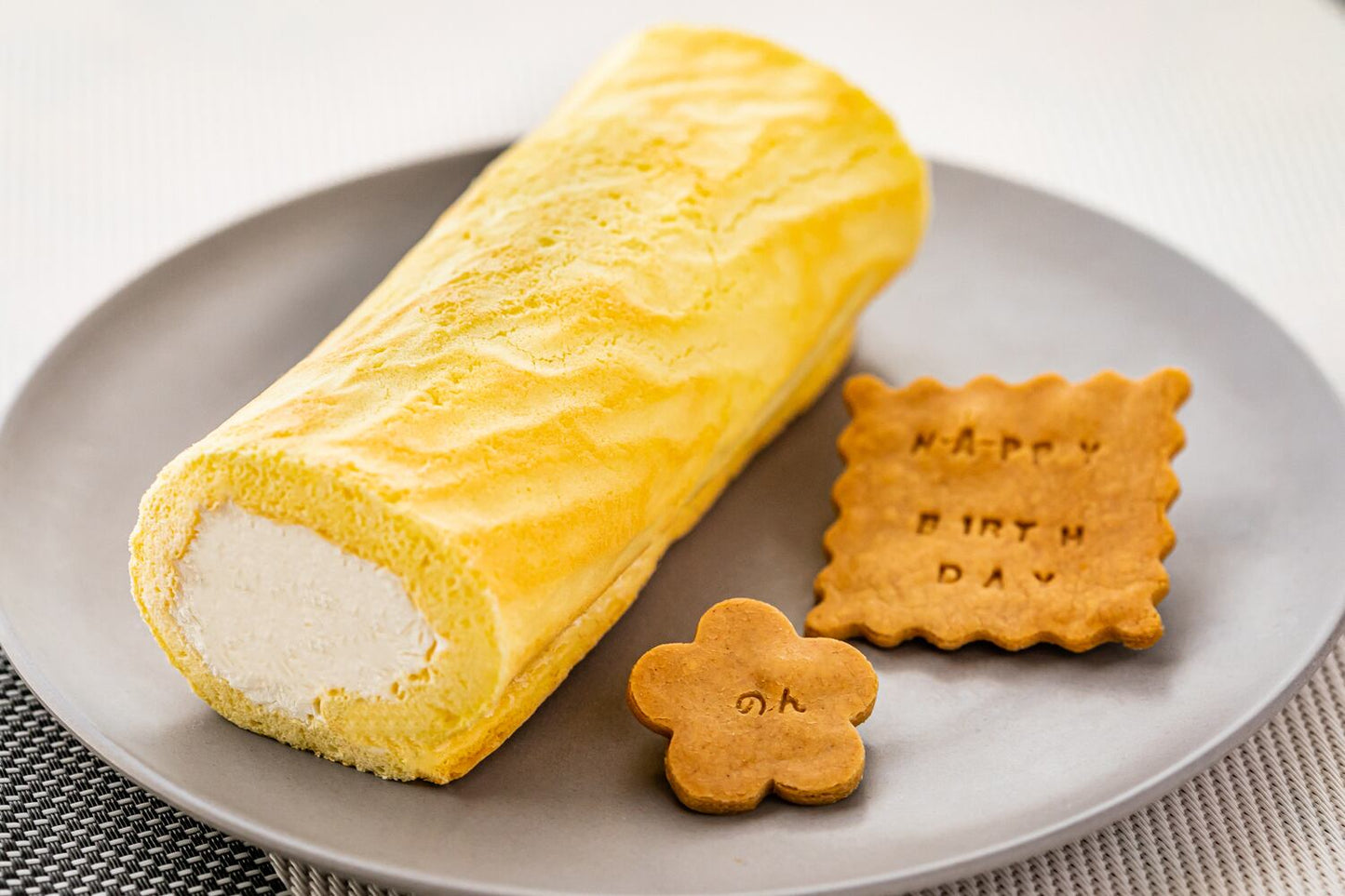 無農薬米粉のロールケーキ 犬猫対応
