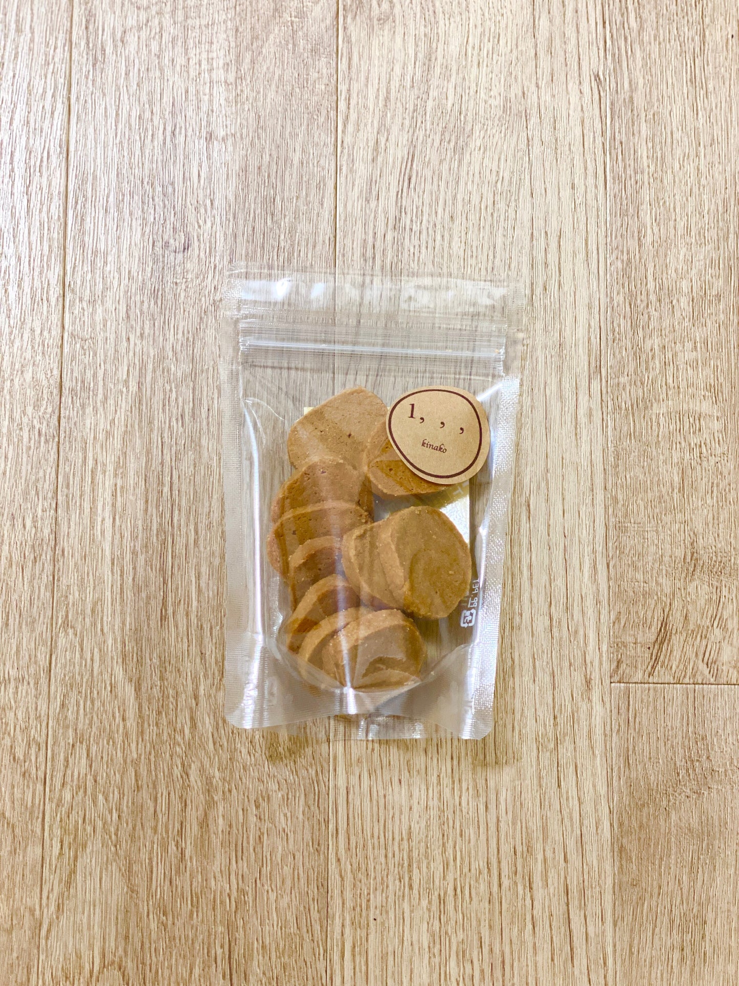 無添加ココナッツオイルクッキー 小麦粉使用